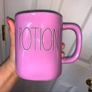 Rae Dunn Ceramic Mug Purple POTION Coffee Tea Hot chocolate NEW Halloween
